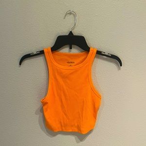Wild Fabel crop orange tank